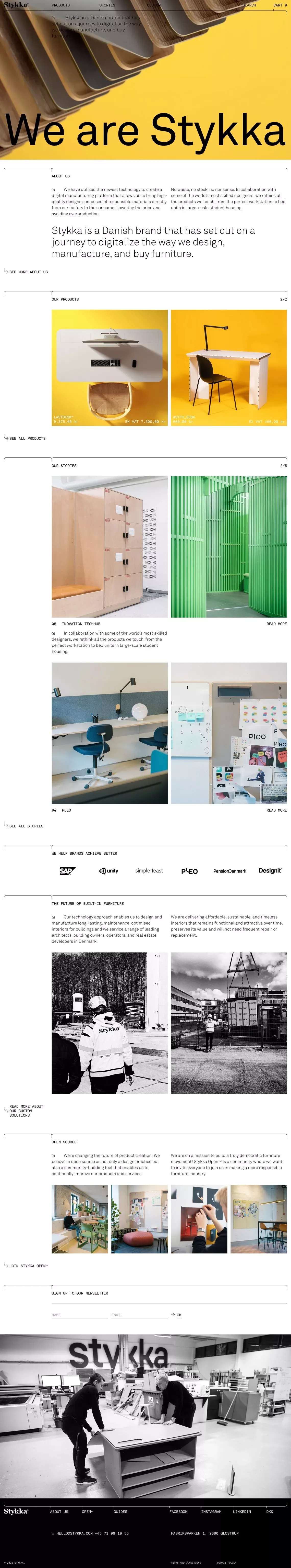 Stykka.com - Portfolio design