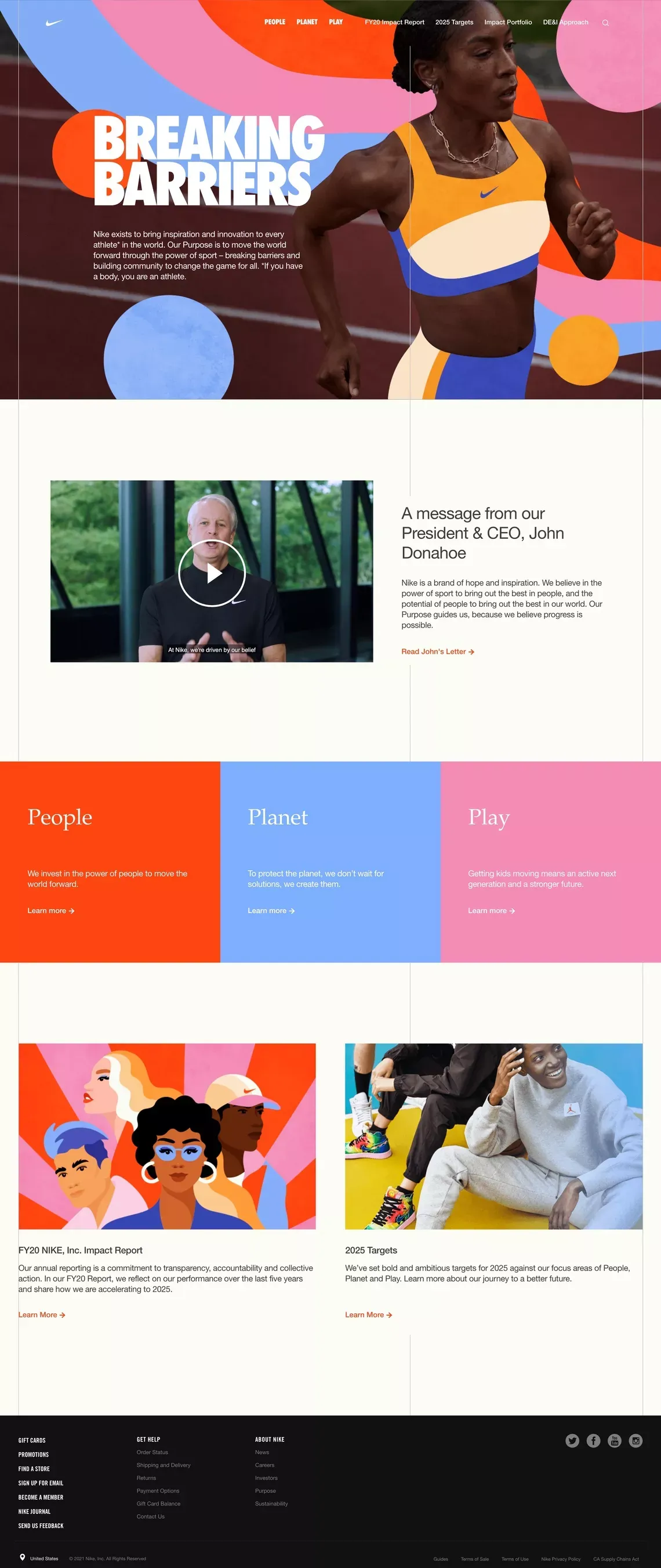 Breaking Barriers | Nike Purpose - Other design