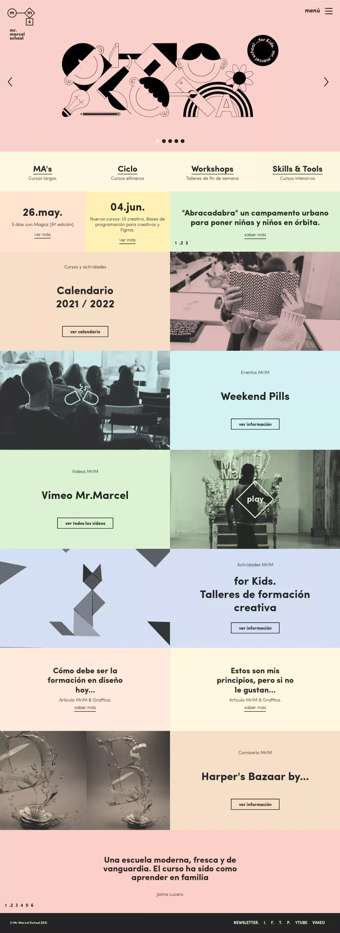 Formación intensa presencial y online directo - Mr Marcel School Madrid - Other design