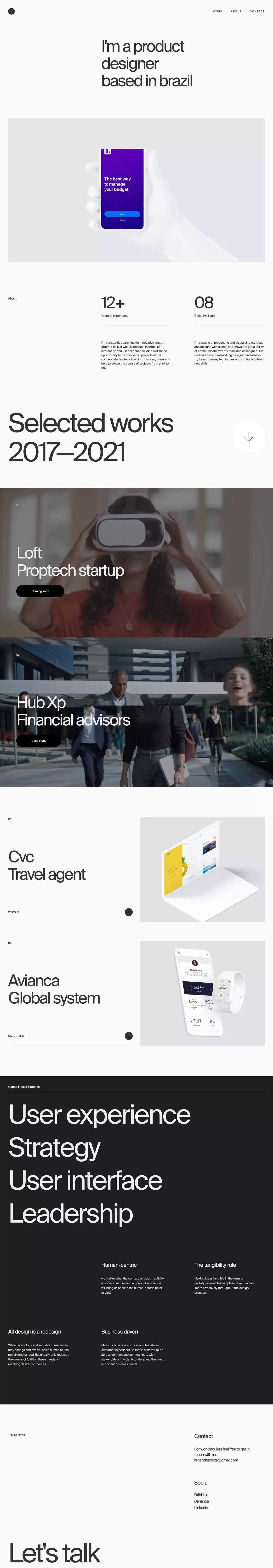 Portfolio - Portfolio design