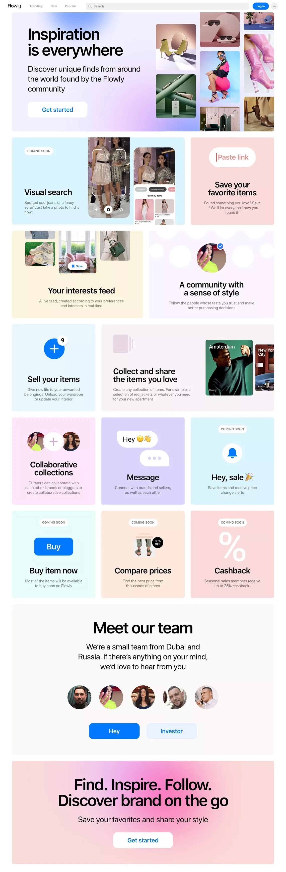 About Flowly | Flowly - Landing design