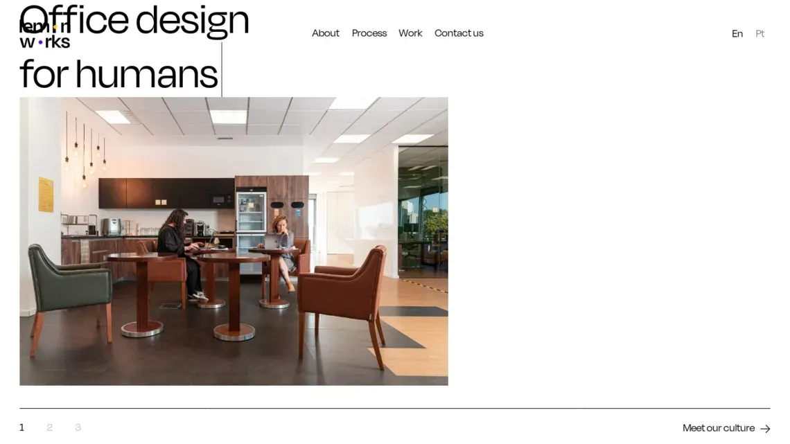 Lemon Works - website design
