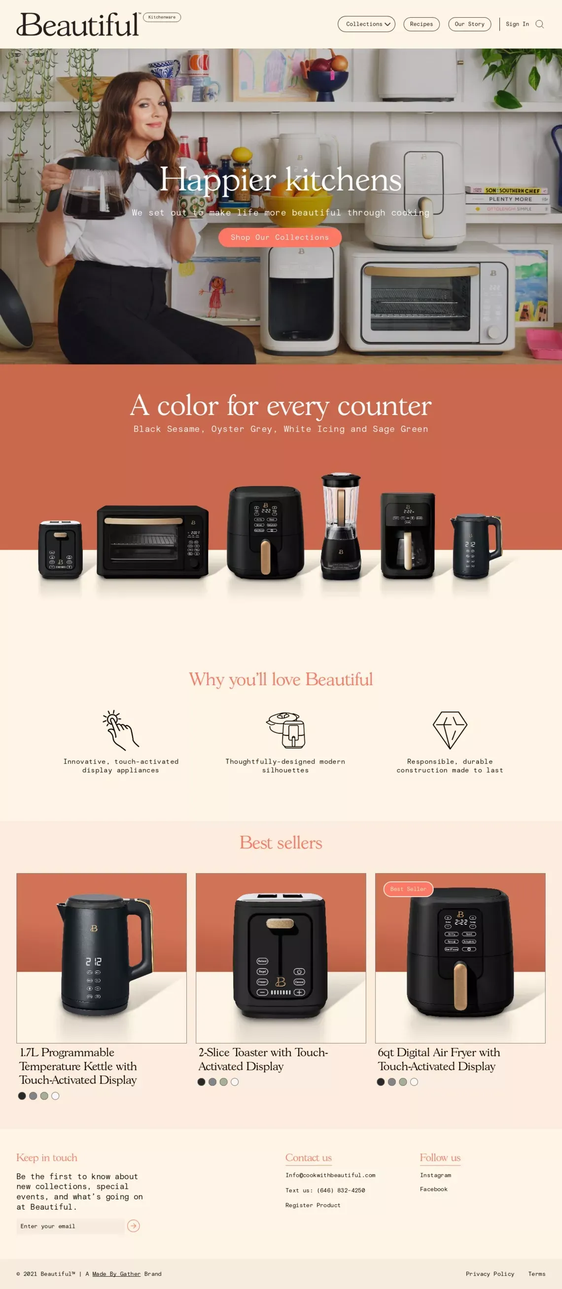 Beautiful– Beautiful™ - Ecommerce design
