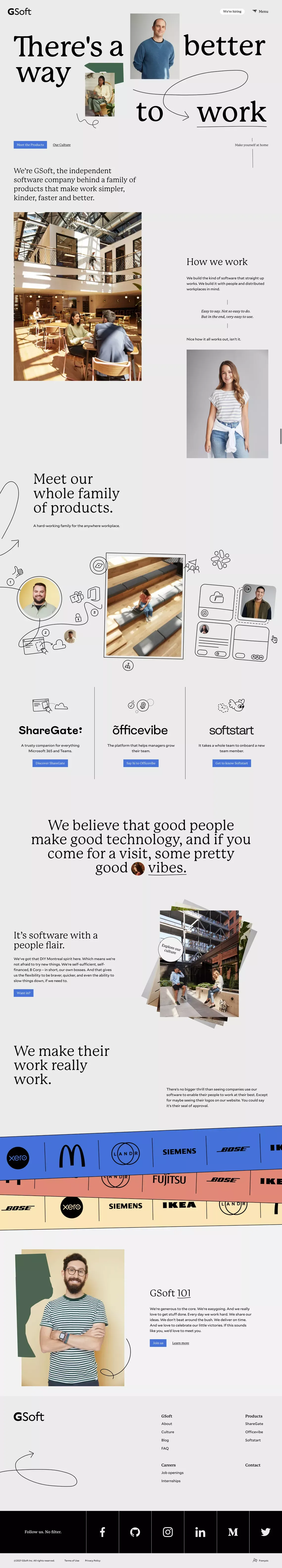 Join the GSoft team. There’s a better way to work! | GSoft - Other design