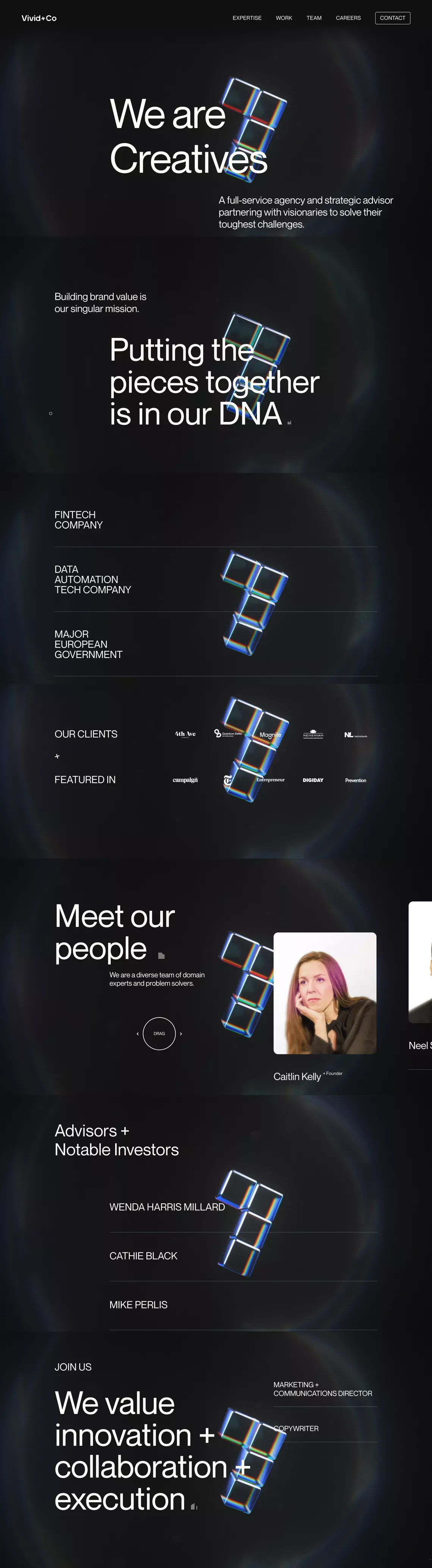 Vivid+Co | Full-Service Agency and Strategic Advisor - Portfolio design