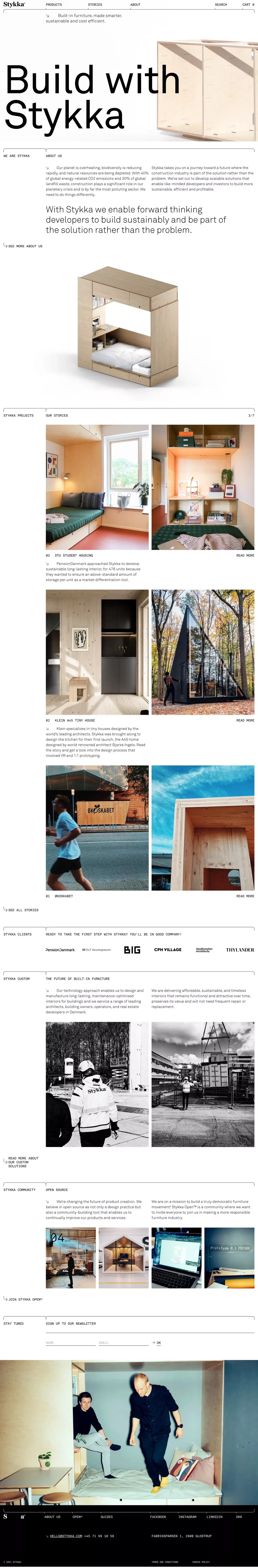Stykka.com - Portfolio design