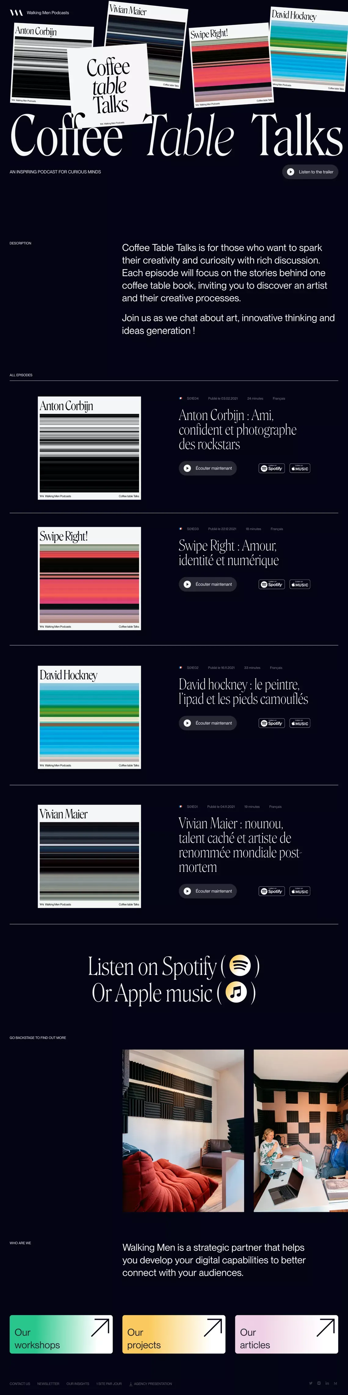 Homepage | WM Podcasts - Other design