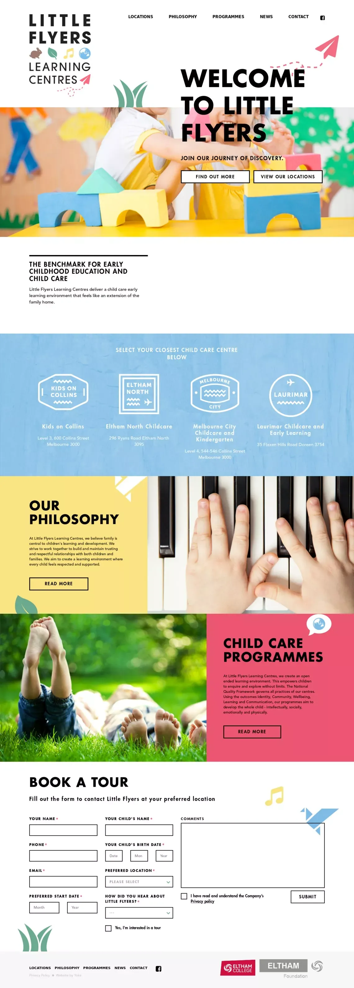 Home - Little Flyers Learning Centres - Other design