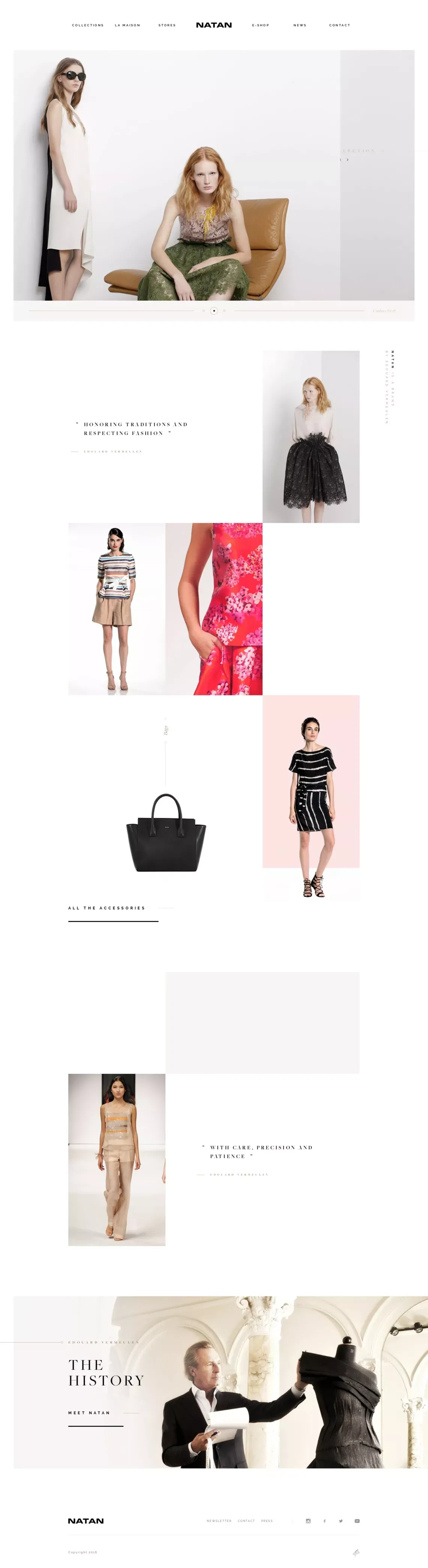 Natan - Home - Ecommerce design