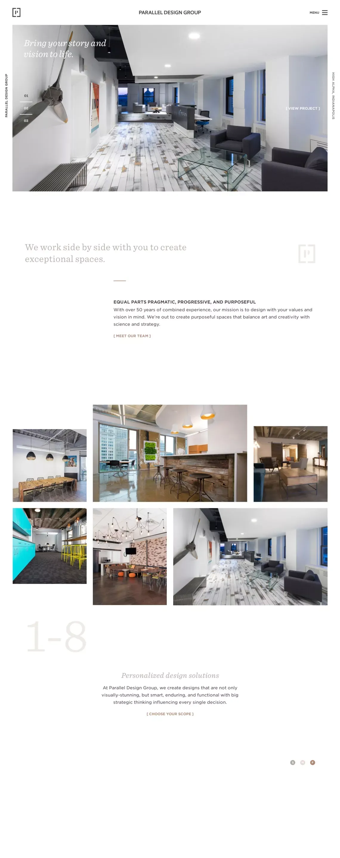 Parallel Design Group - Portfolio design