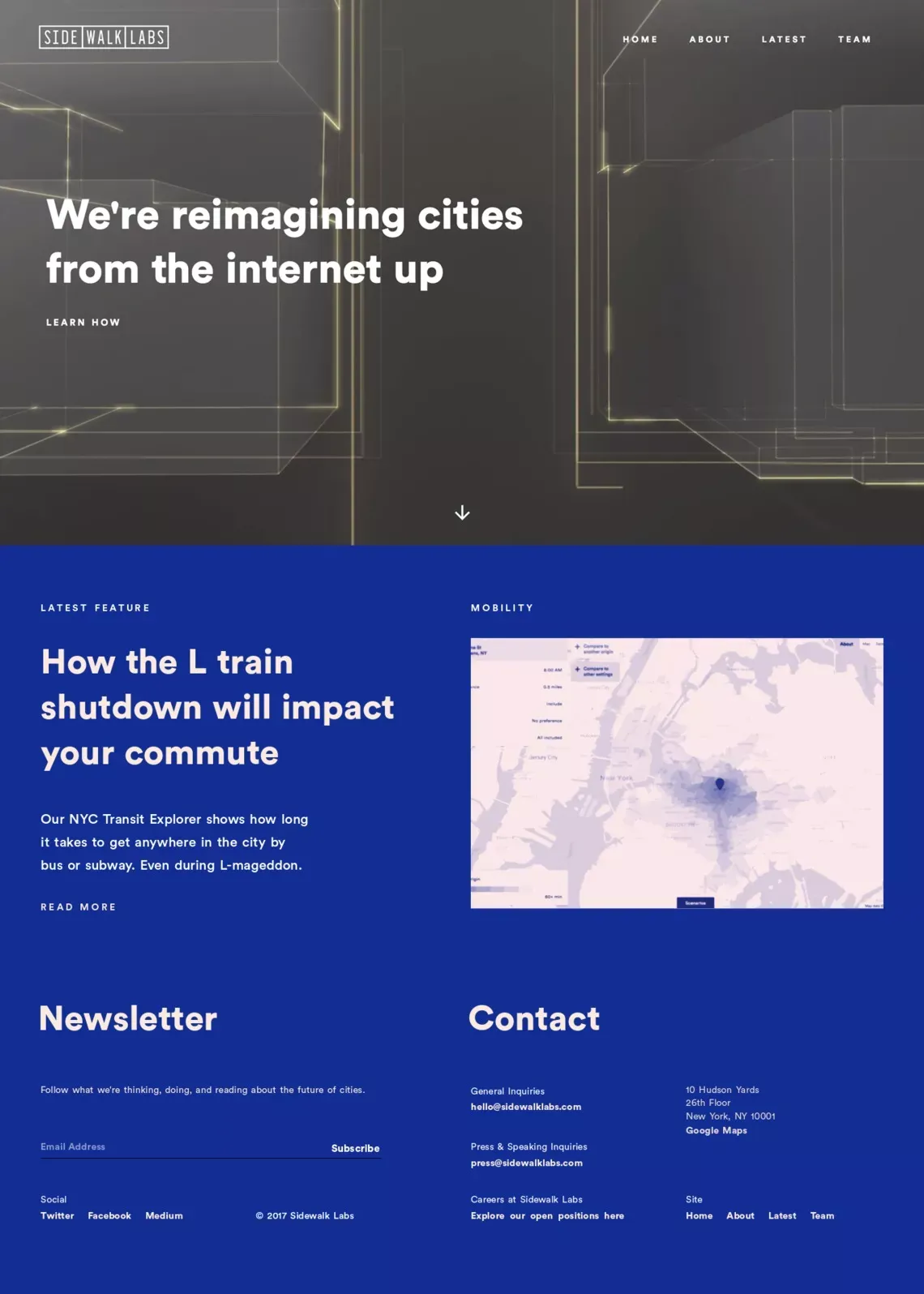 Sidewalk Labs - Other design