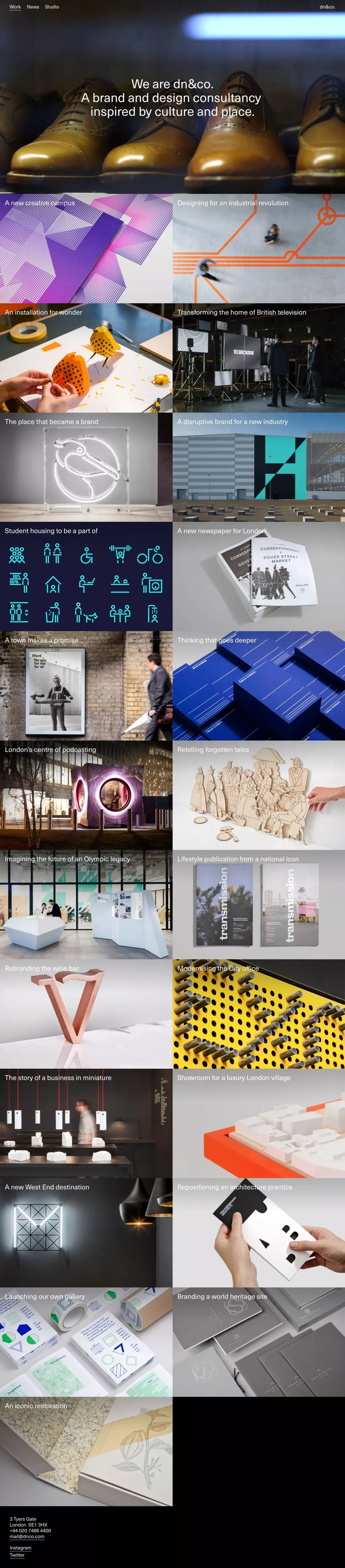 dn&co. - Portfolio design