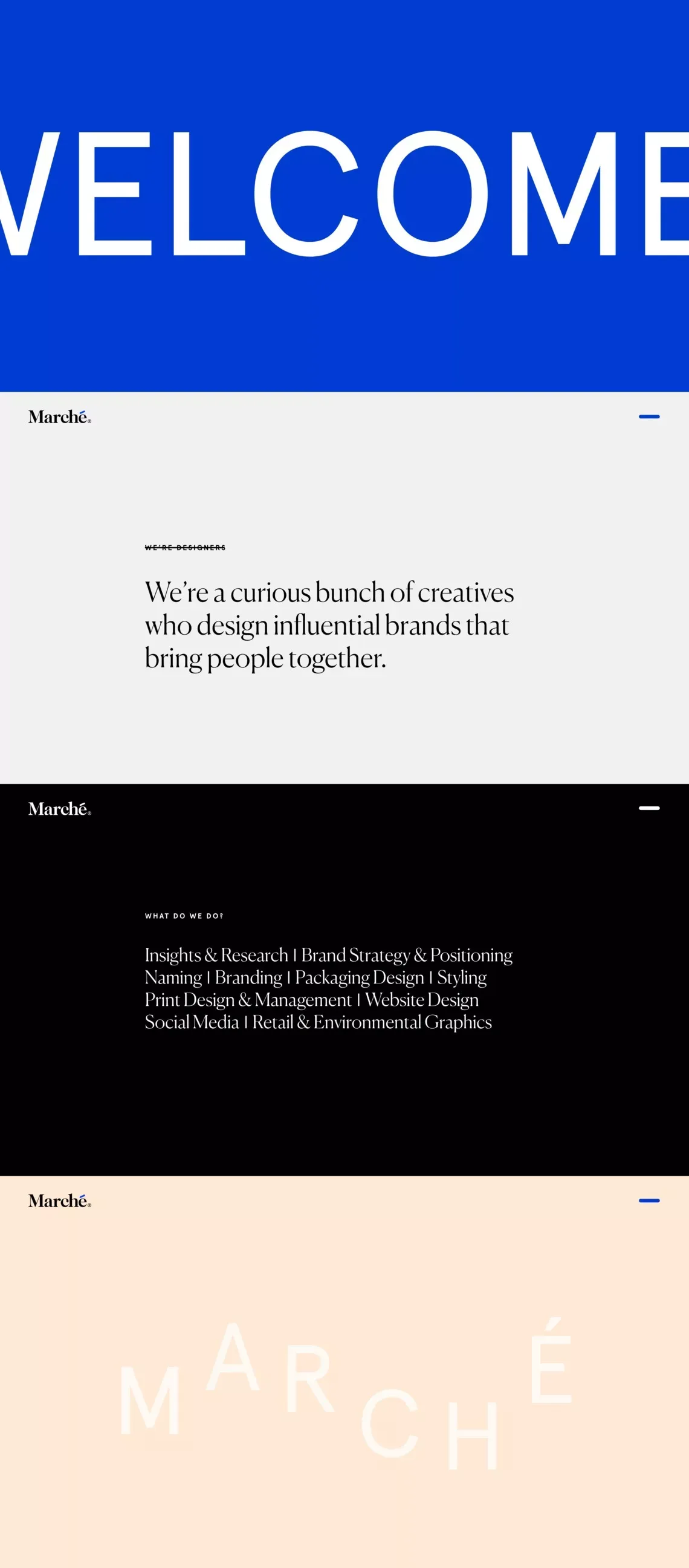 Studio Marche | Food and Wine Branding, Packaging Design, Website Design and Brand Promotions | Design Agency, Melbourne - Portfolio design