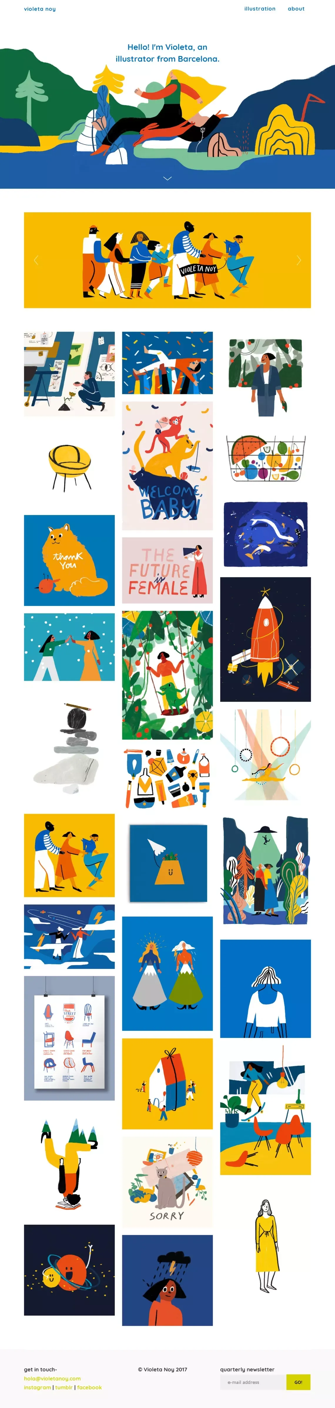 violeta noy - Portfolio design