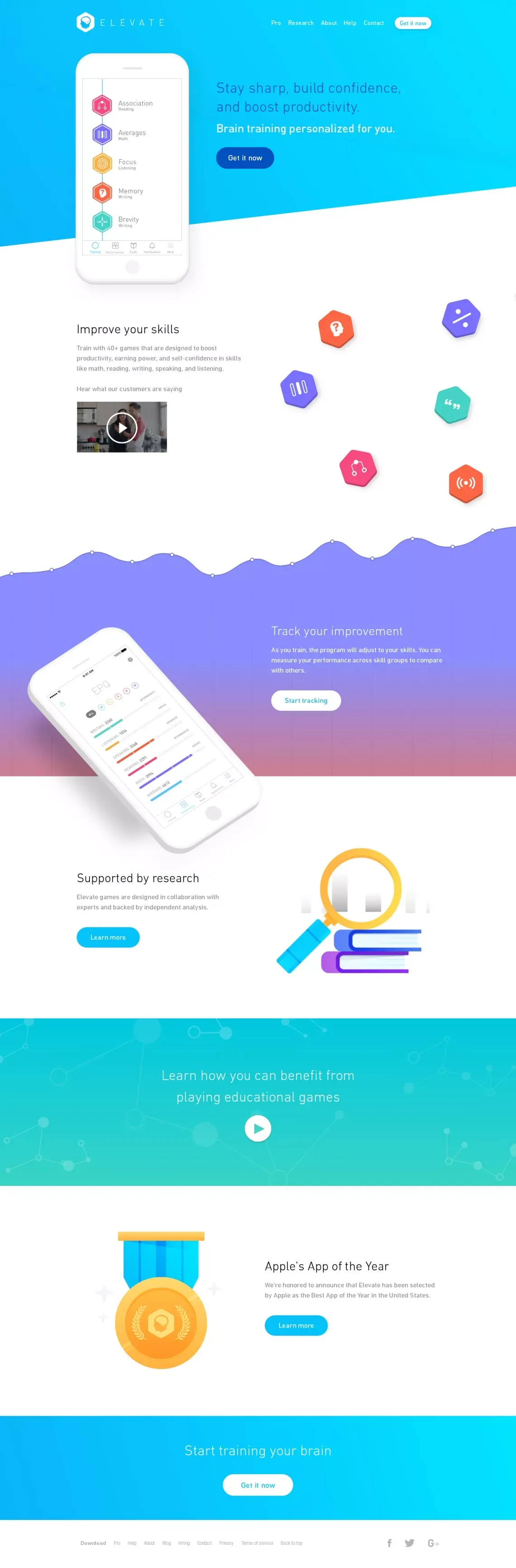 http://elevateapp.com/ - Landing design