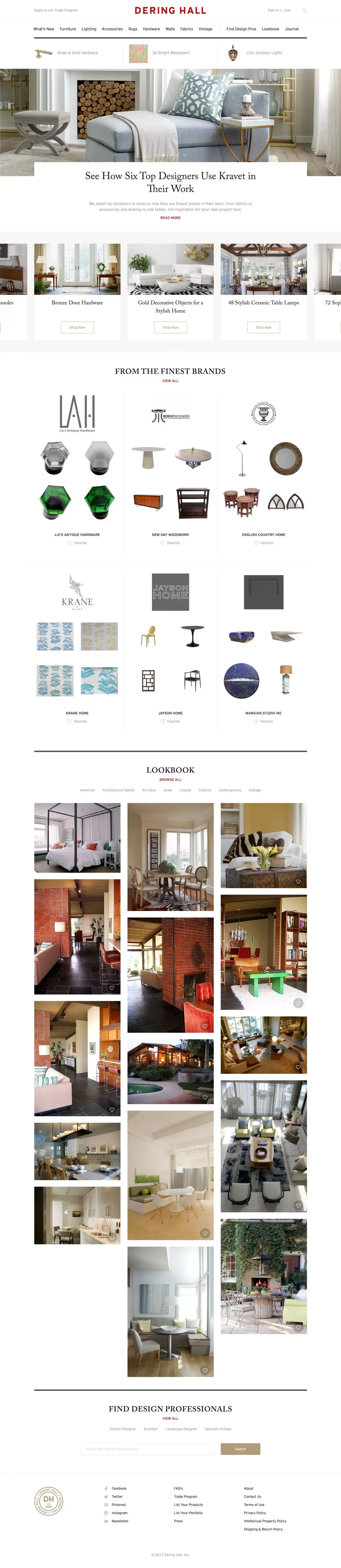 Dering Hall - Unique, High-End Furniture for Interior Designers. - Other design