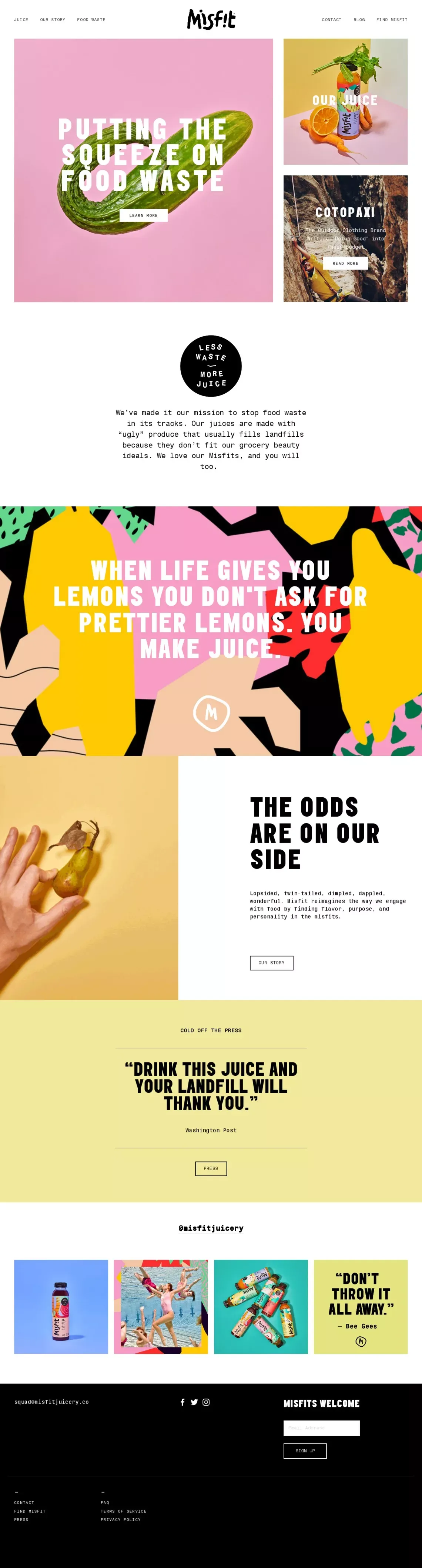 Misfit Juicery - Other design