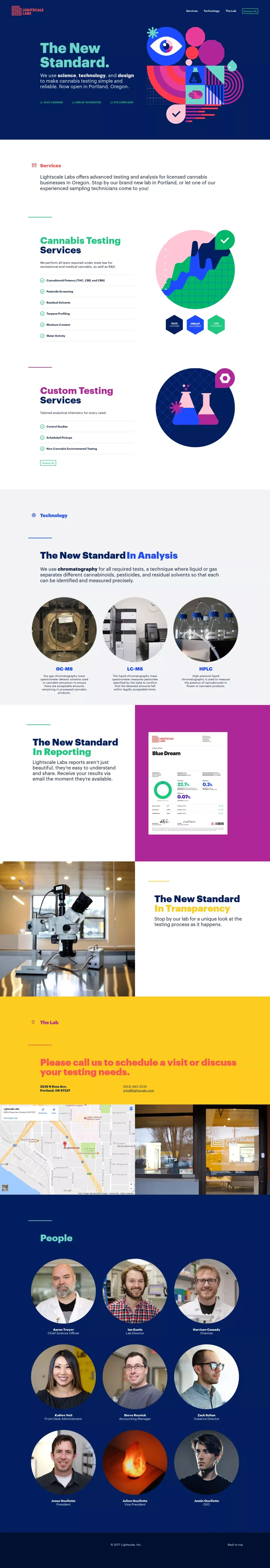 Lightscale Labs - Cannabis Testing - Other design