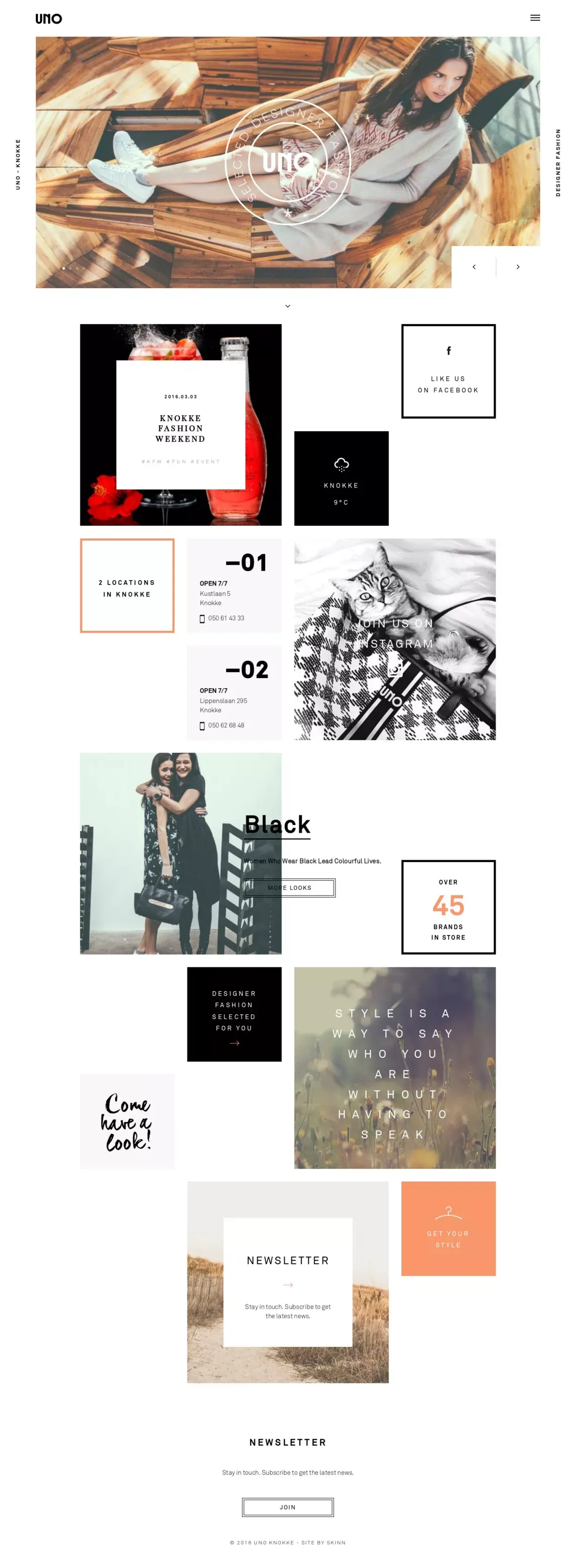 UNO Knokke | Selected Designer Fashion - Other design