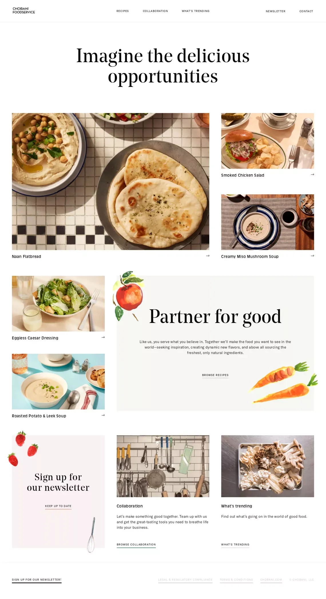 Home | Chobani Foodservice - Other design