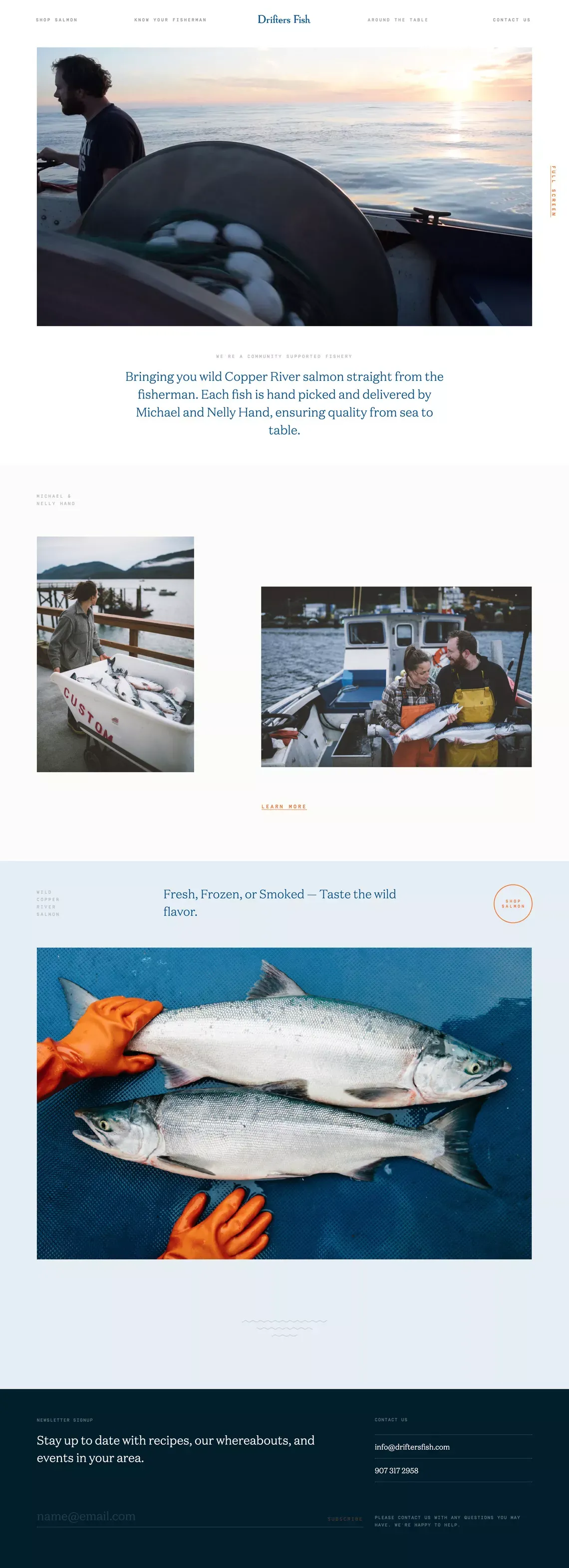Drifters Fish - Wild Copper River Salmon - Other design