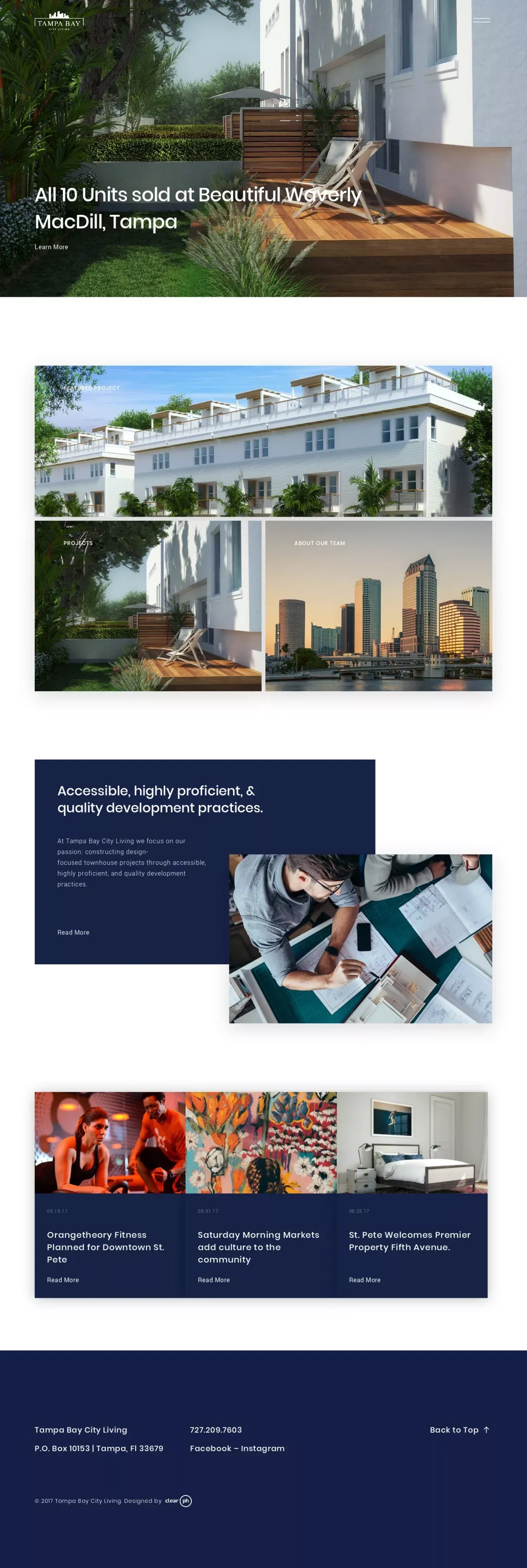 Home - Tampa Bay City Living - Portfolio design