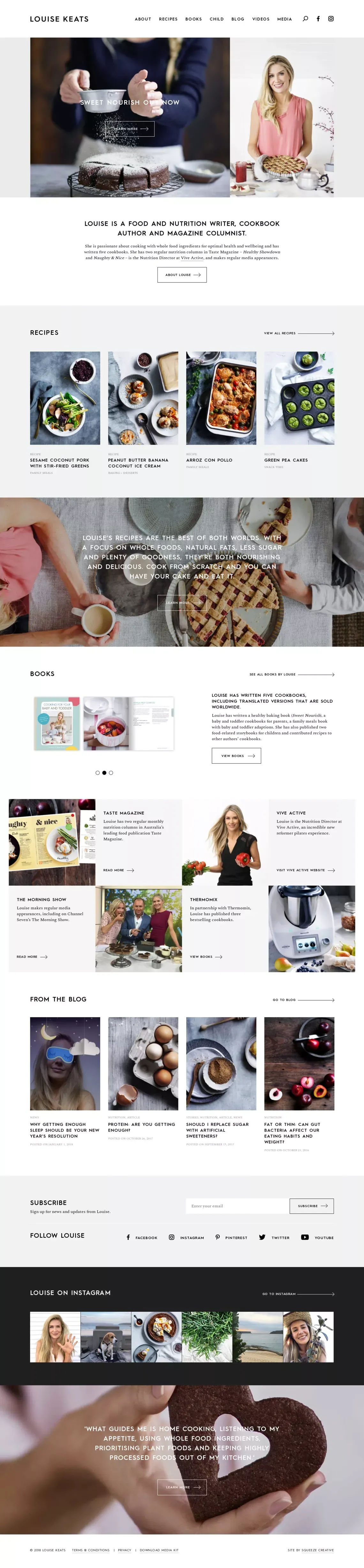 Louise Keats - Portfolio design