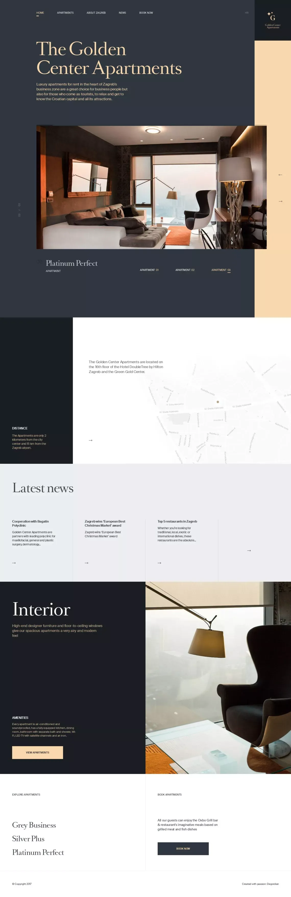 Golden Center Apartments Zagreb | Homepage - Other design