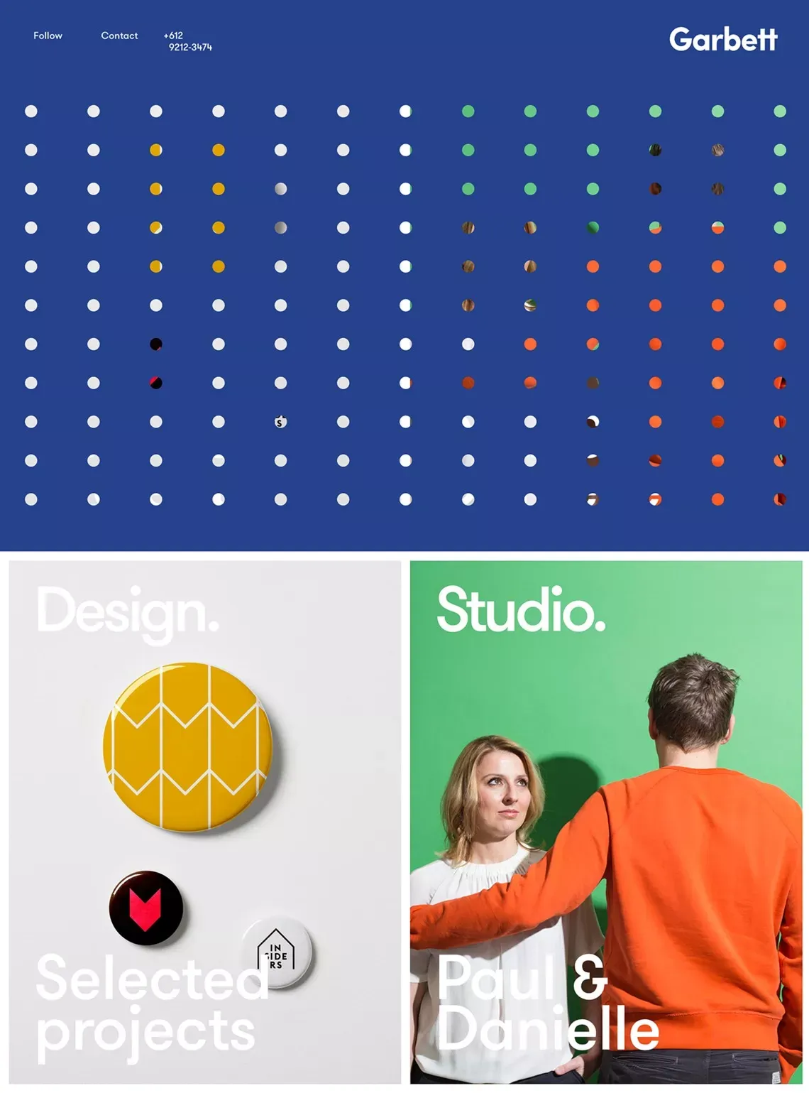 Garbett Design - Portfolio design