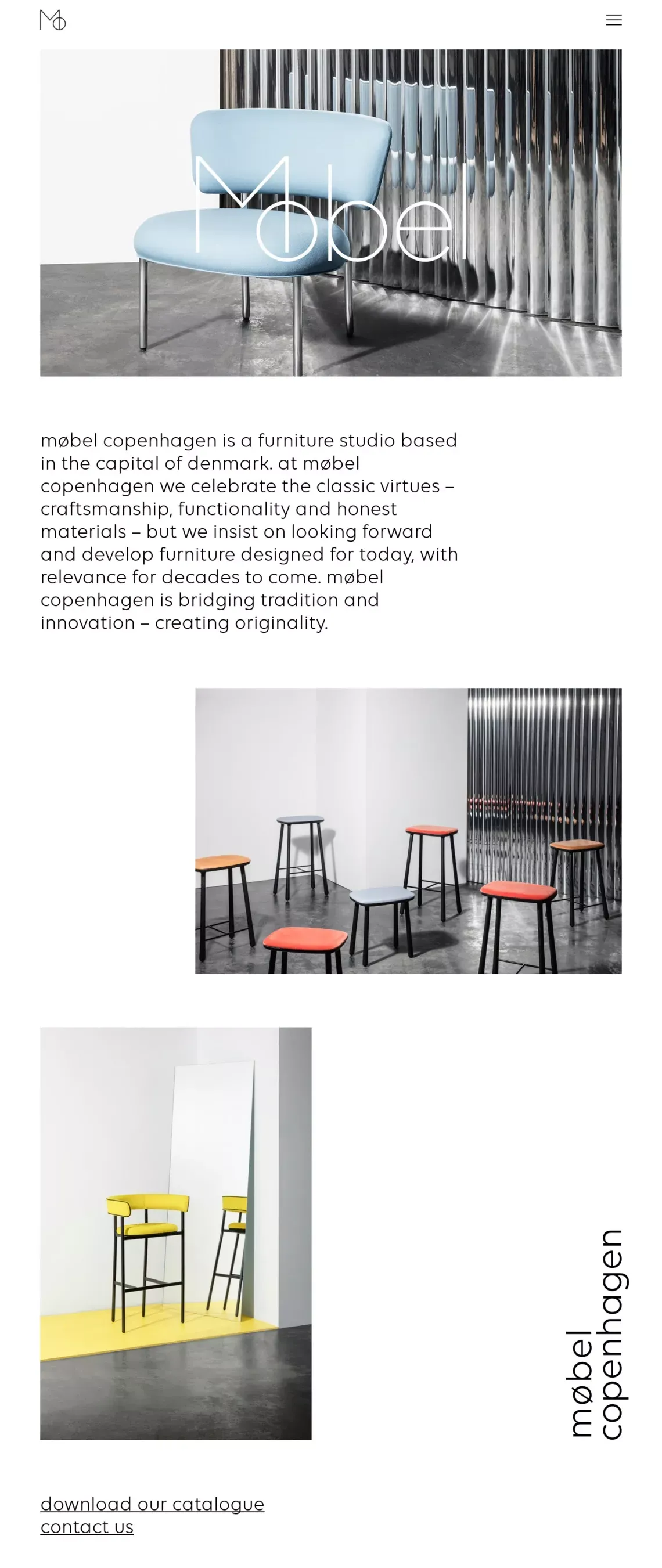 Frontpage | Møbel - Portfolio design