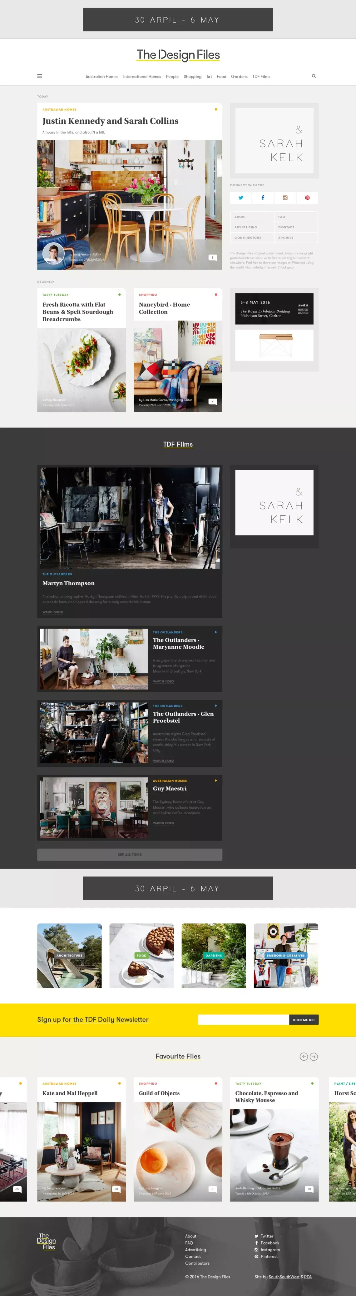 The Design Files | Australia's most popular design blog - Blog design