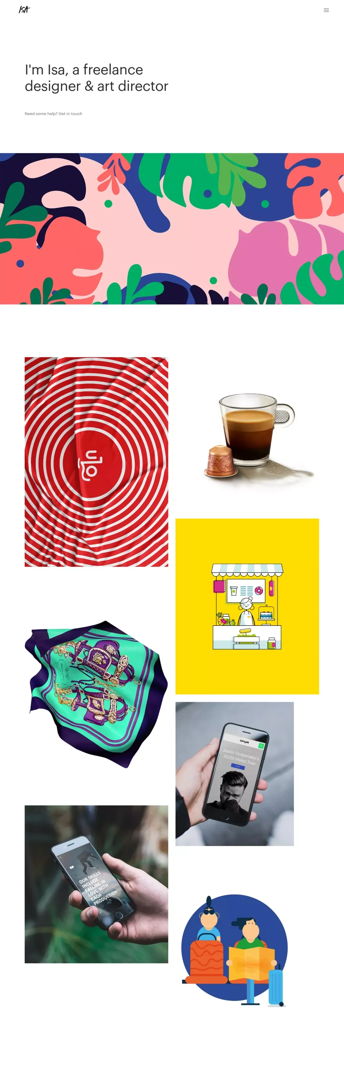 Isabel Sousa Portfolio – Portfolio of visual designer and illustrator Isabel Sousa - Portfolio design