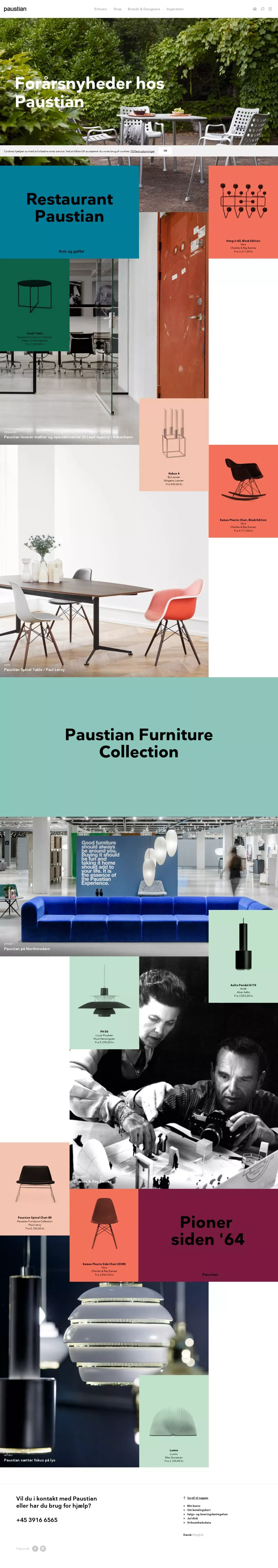 Paustian - Portfolio design