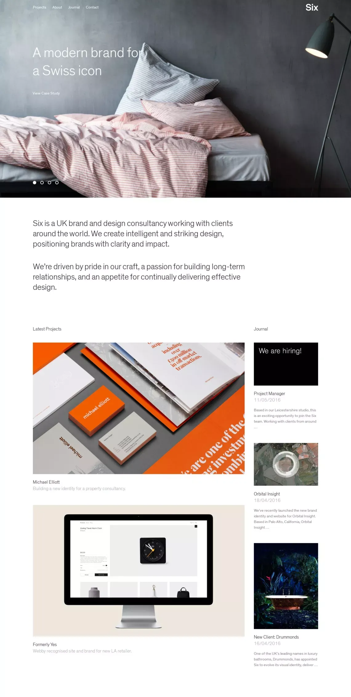 Six - Portfolio design