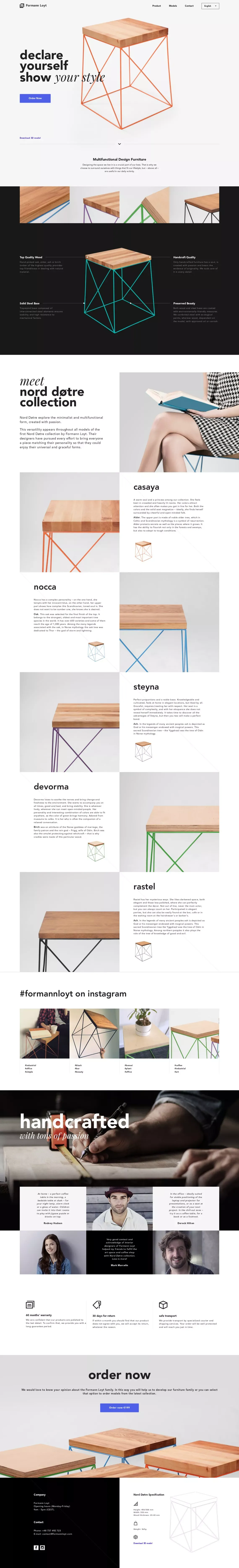 Formann Loyt | Multifunctional Design Furniture - Landing design