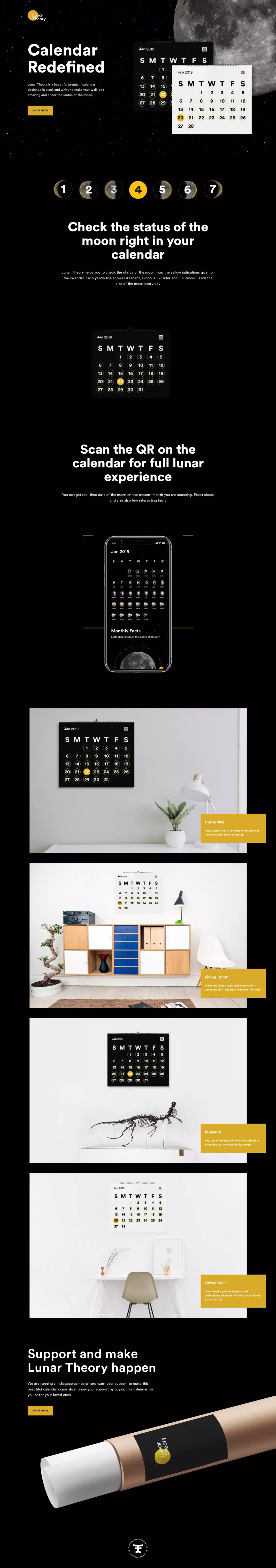 Lunar Theory - Landing design