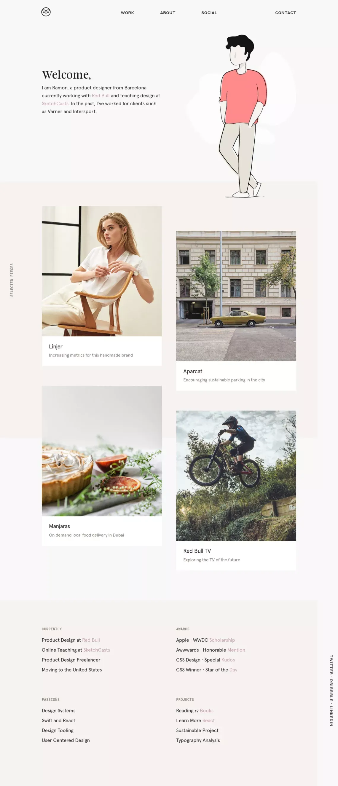 Ramon Gilabert - Portfolio design