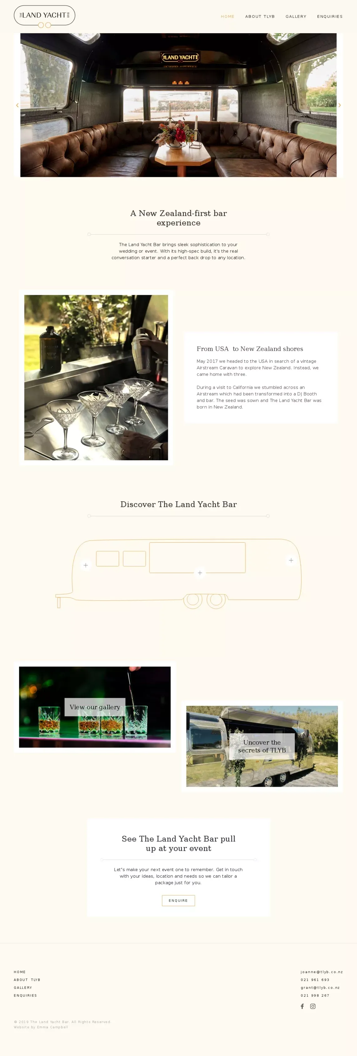 Home | The Land Yacht Bar - Other design