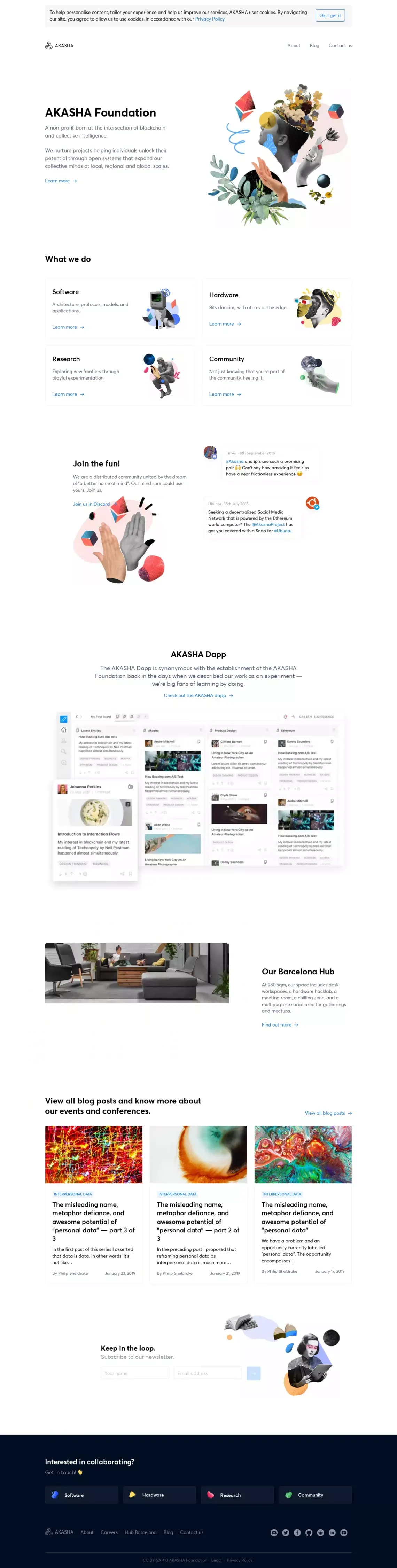 AKASHA Foundation - Other design