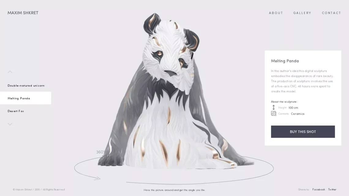 Home - Max Shkret - website design