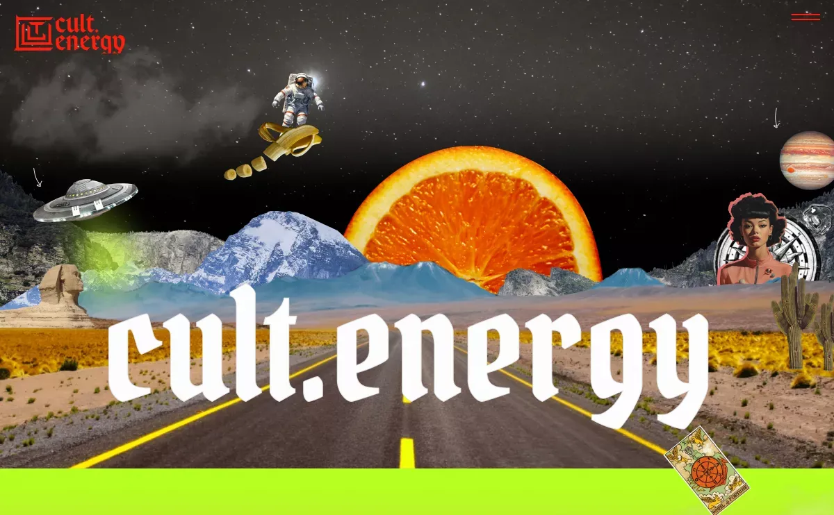 Cult.energy - Portfolio design