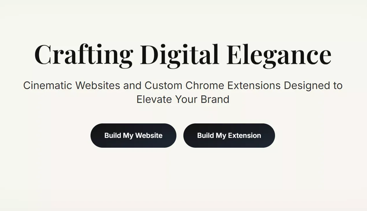 Crezivanta - Crafting Digital Elegance - Portfolio design