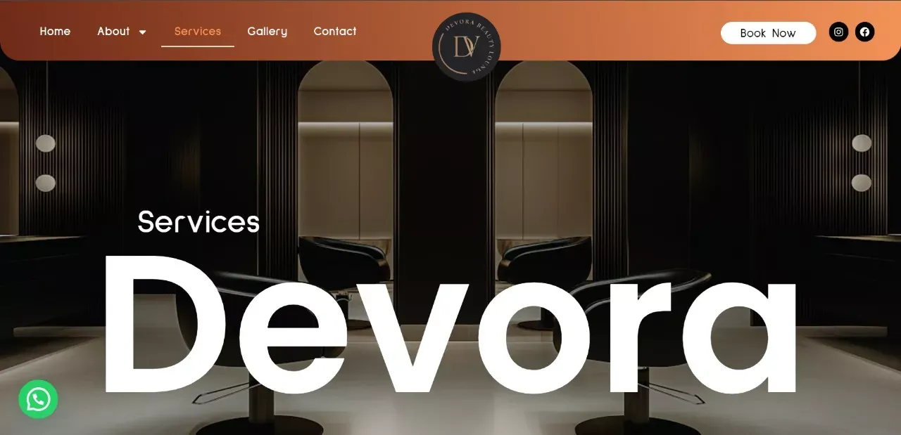 Best Ladies Salon in Dubai, UAE – Devora Beauty Lounge - Ecommerce design