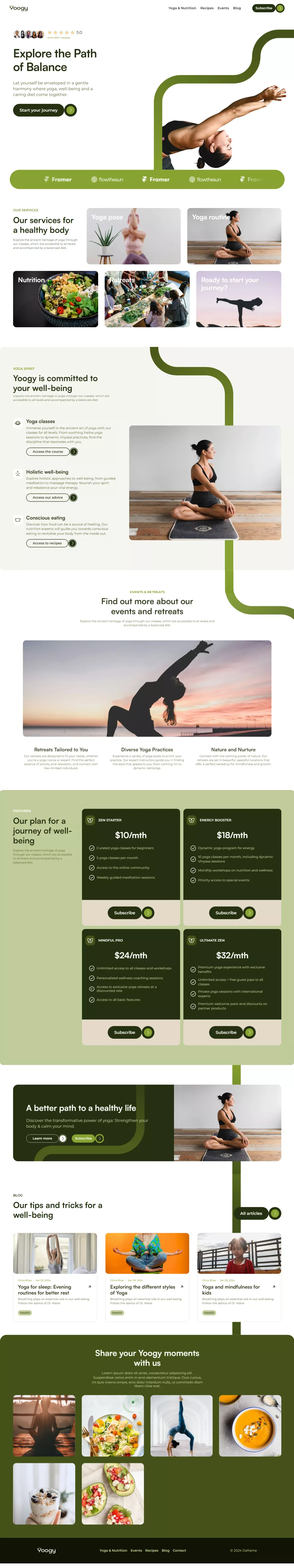 Home - Yoogy - Ecommerce design