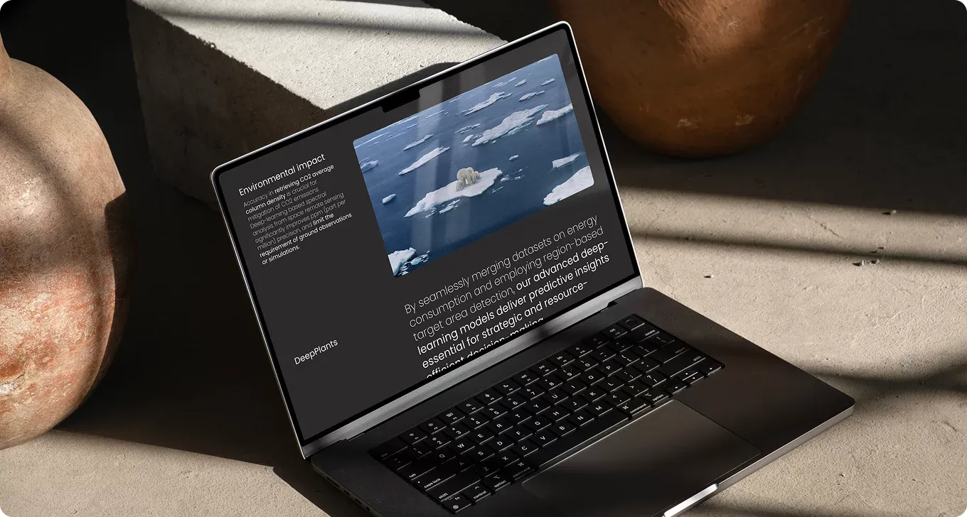 Home - DeepPlants - Portfolio design