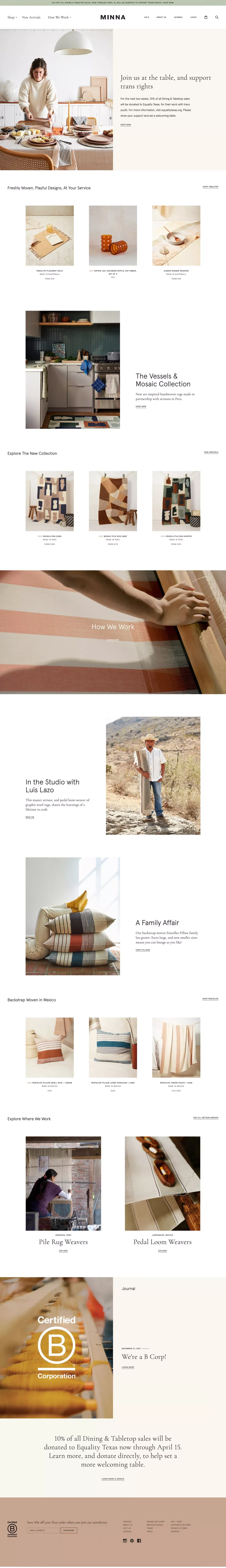 MINNA | MINNA 	 - Ecommerce design
