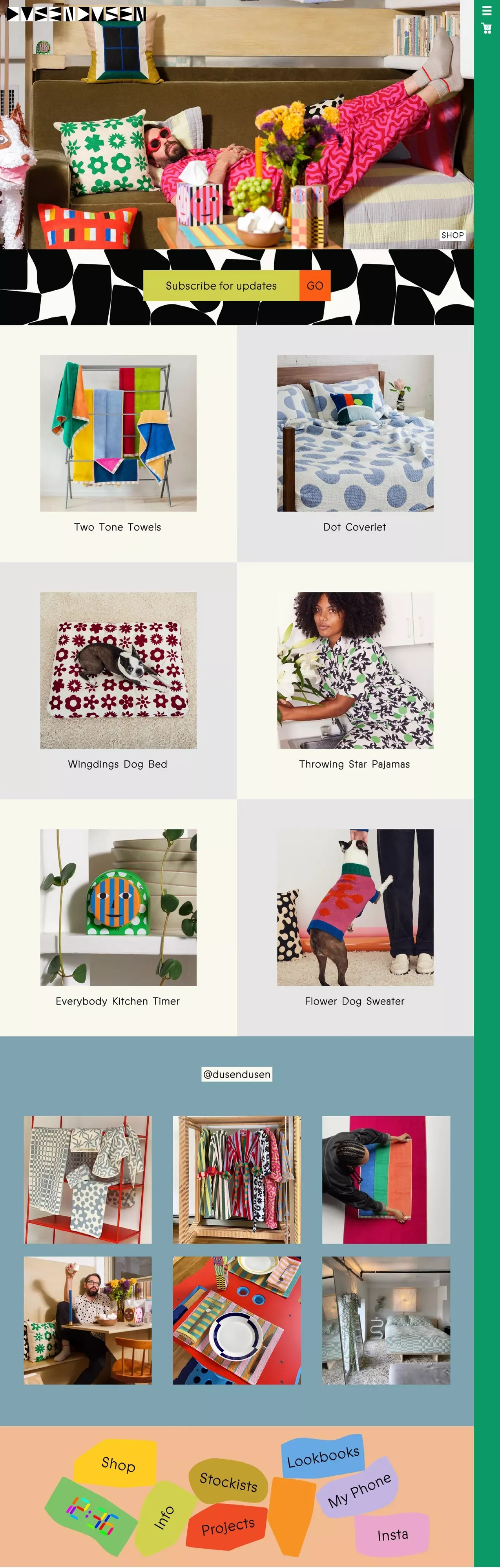 dusendusen - Ecommerce design