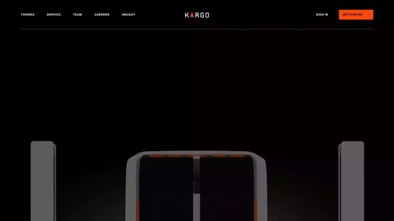 Kargo - website design