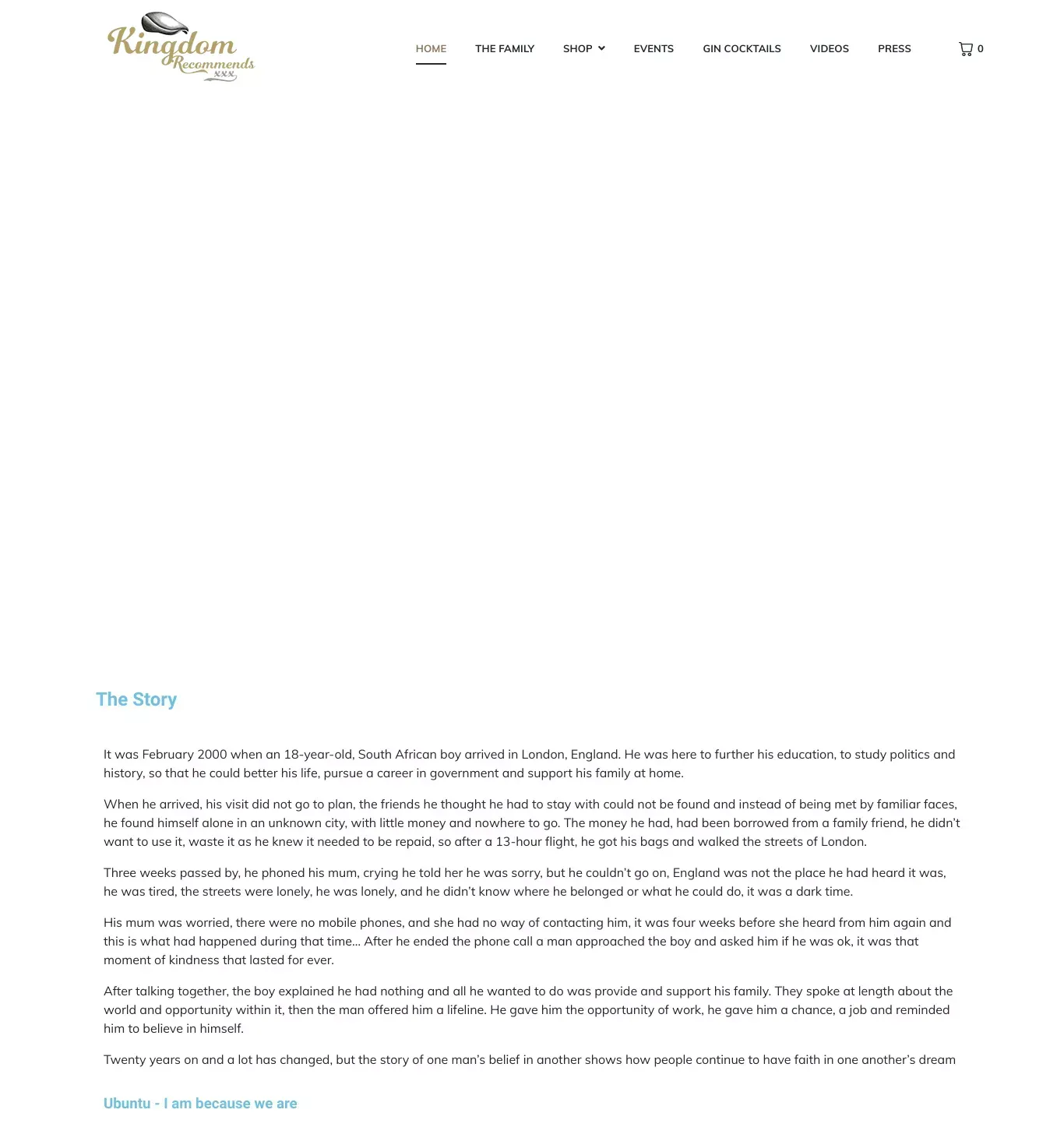 Home - Kingdom Recommends - Template design