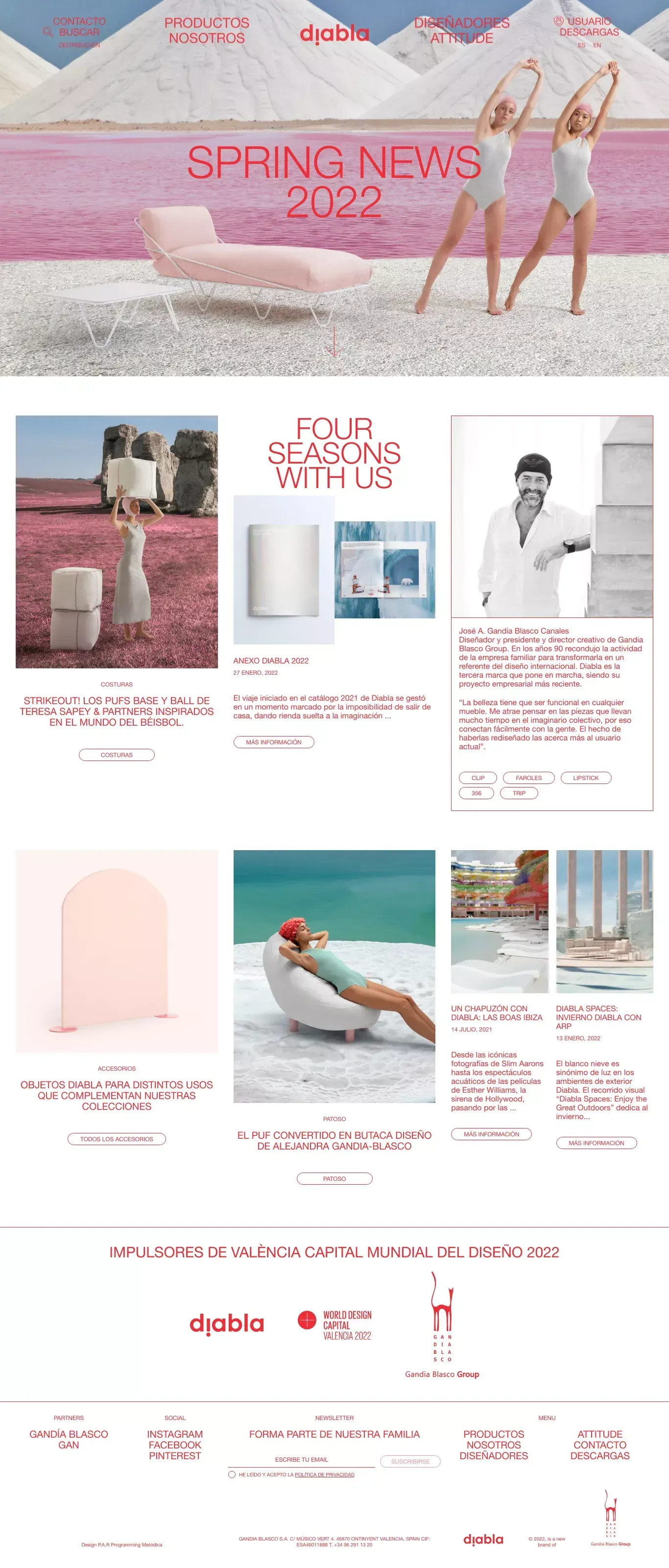 DIABLA OUTDOOR | Muebles de exterior de diseÃ±o - Portfolio design